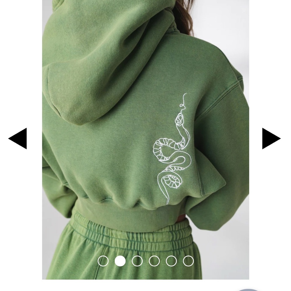 ISO Jade Affirmation Hoodie -Vitality